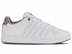 Women Lifestyle | K-Swiss BASE COURT White/gray Violet/purple Dove