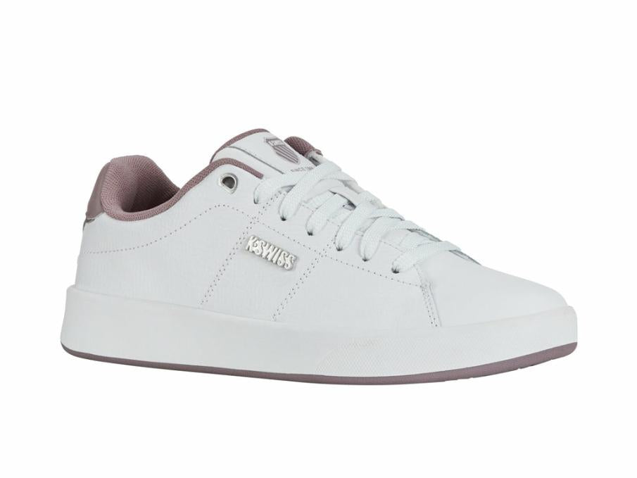 Women Lifestyle | K-Swiss COURT CAMEO II White/purple Dove/silver