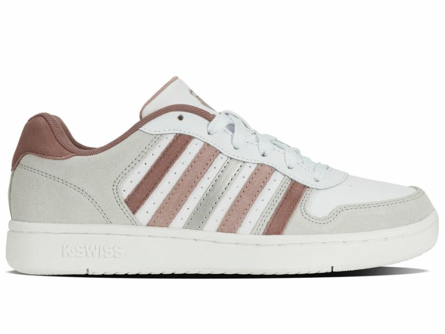 Women Lifestyle | K-Swiss COURT PALISADES White/fawn/antler/silver