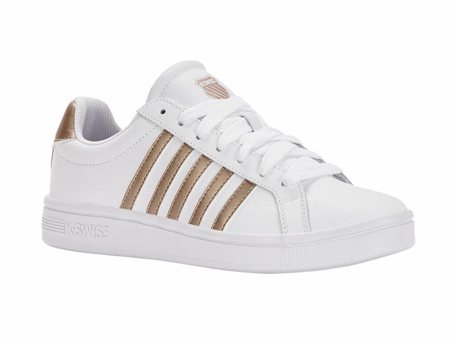 Women Lifestyle | K-Swiss COURT TIEBREAK White/rose Gold