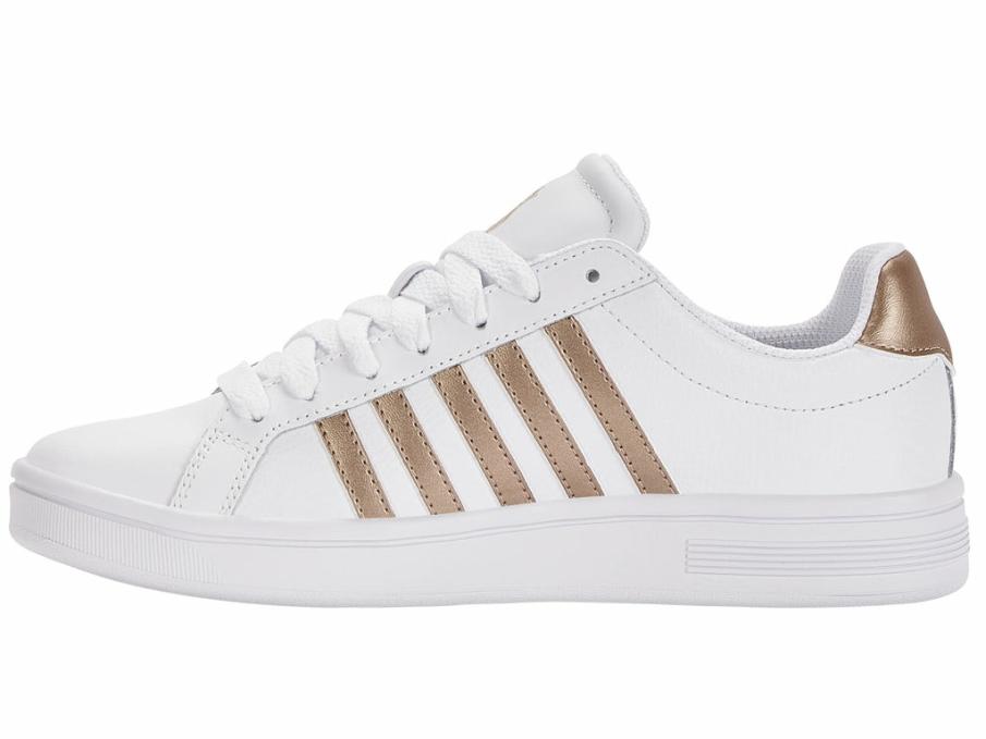Women Lifestyle | K-Swiss COURT TIEBREAK White/rose Gold