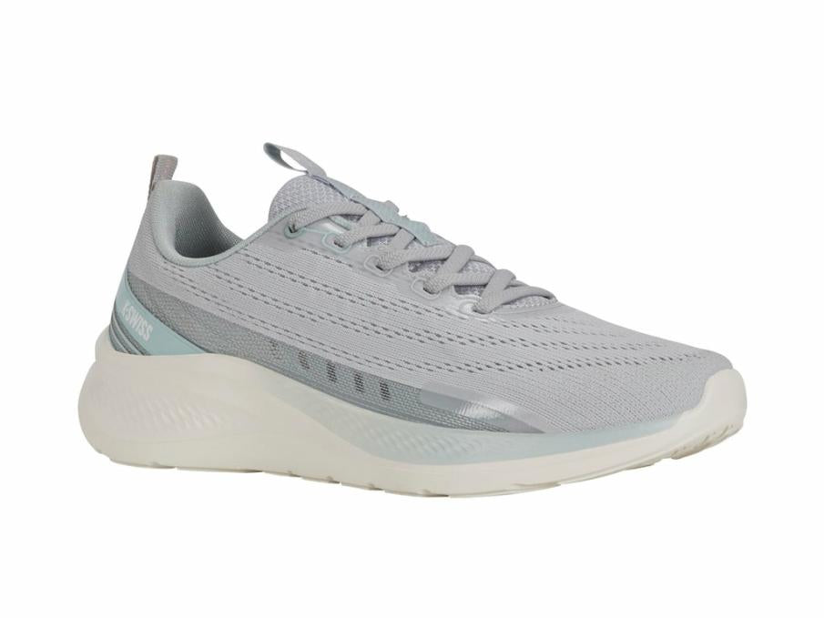 Women Lifestyle | K-Swiss HELIO TRAINER Moonlight Gray/snow Fog Green