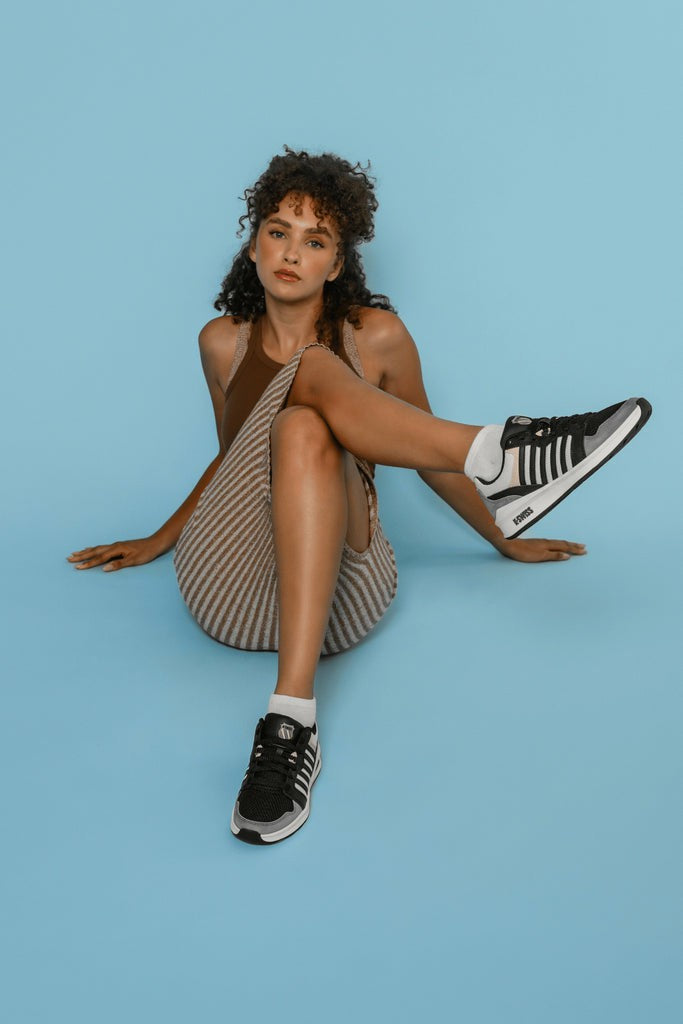 Women Lifestyle | K-Swiss RIVAL TRAINER T Black/blanc De Blanc/smoked Pearl