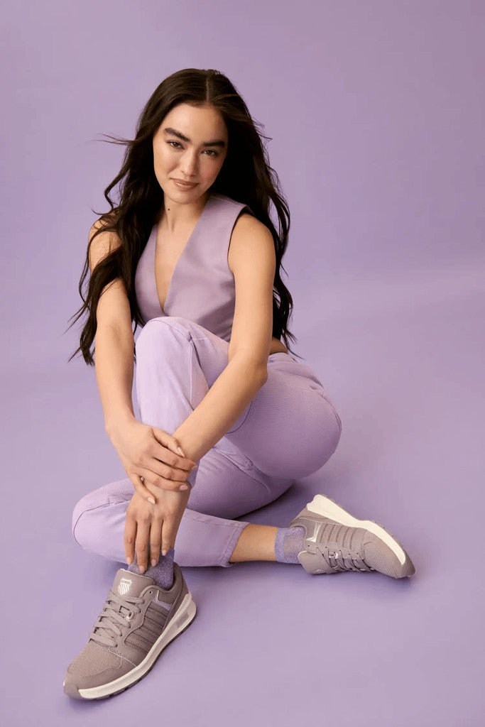 Women Lifestyle | K-Swiss RIVAL TRAINER T Purple Dove/silver/snow White