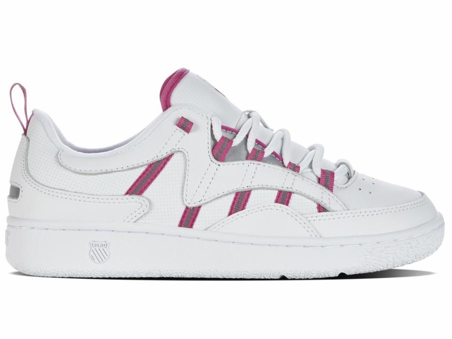 Women Lifestyle | K-Swiss SLAMM 99 CC White/raspberry
