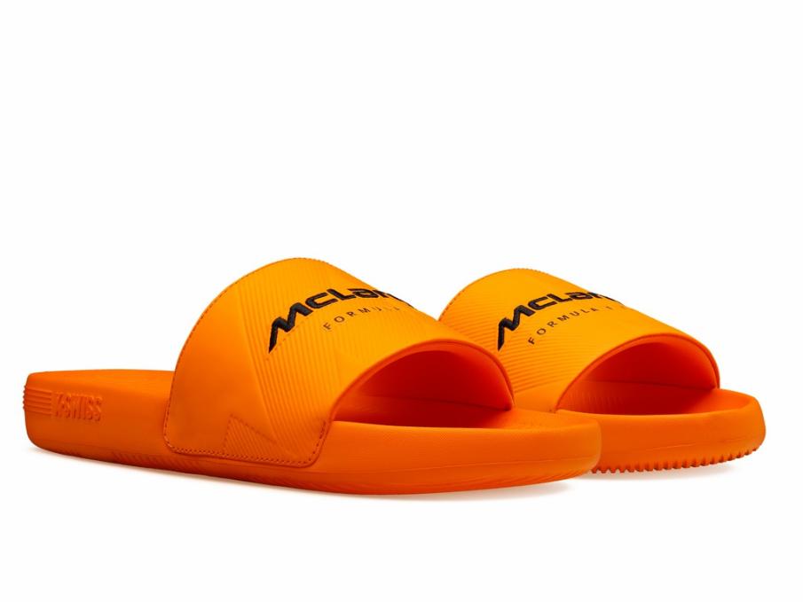 Women Lifestyle | K-Swiss SLIDE SANDAL X MCLAREN Papaya