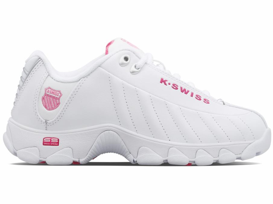 Women Lifestyle | K-Swiss ST329 CMF White/shocking Pink