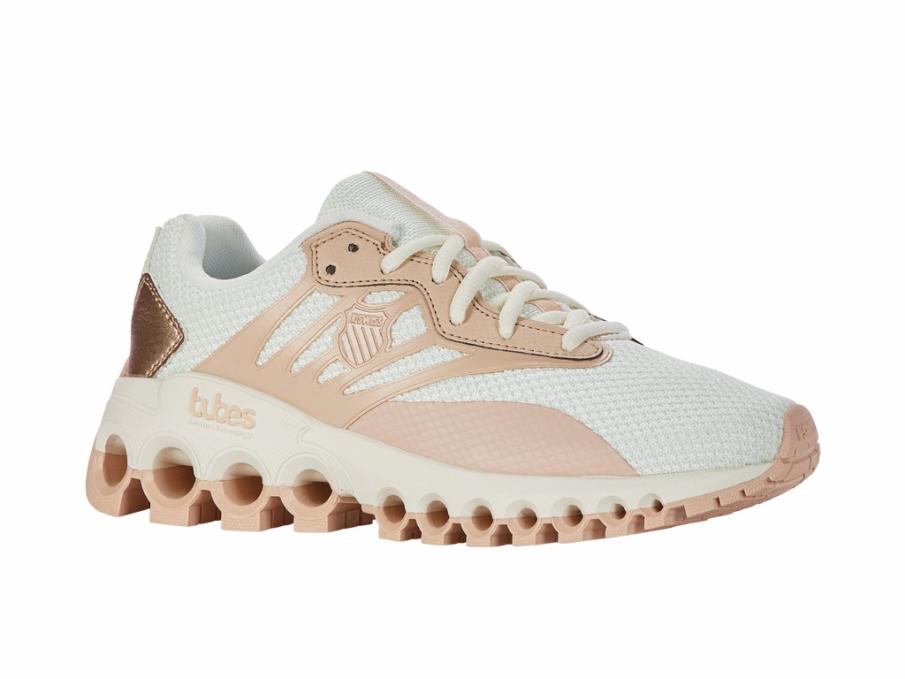 Women Lifestyle | K-Swiss TUBES SPORT Star White/cream Tan/rose Gold