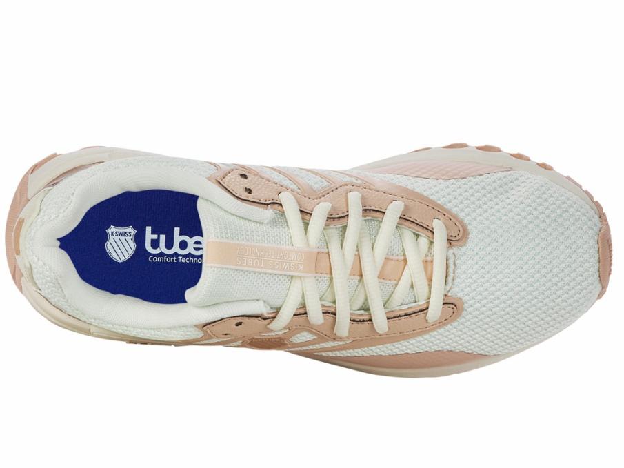 Women Lifestyle | K-Swiss TUBES SPORT Star White/cream Tan/rose Gold