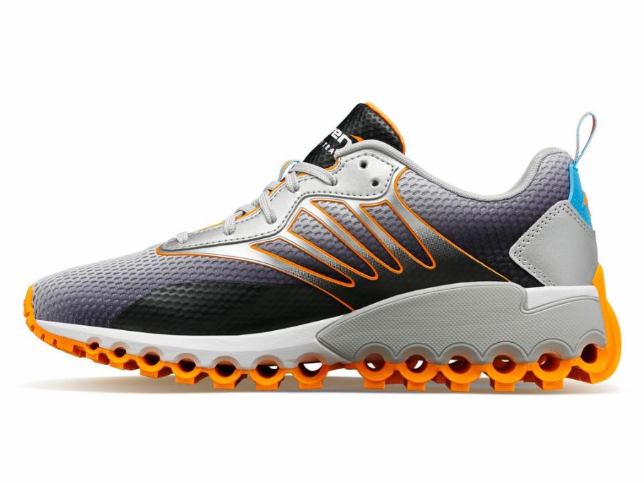 Women Lifestyle | K-Swiss TUBES SPORT X MCLAREN Gray/black/papaya