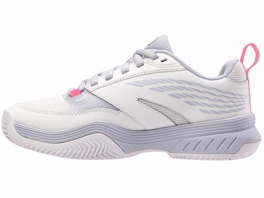 Women Padel | K-Swiss SPEEDEX PADEL White/arctic Ice/neon Pink