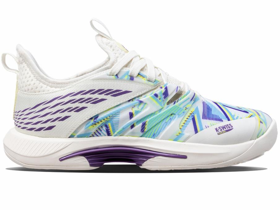 Women Padel | K-Swiss SPEEDTRAC PADEL Snow White/purple Heart/evening Primrose