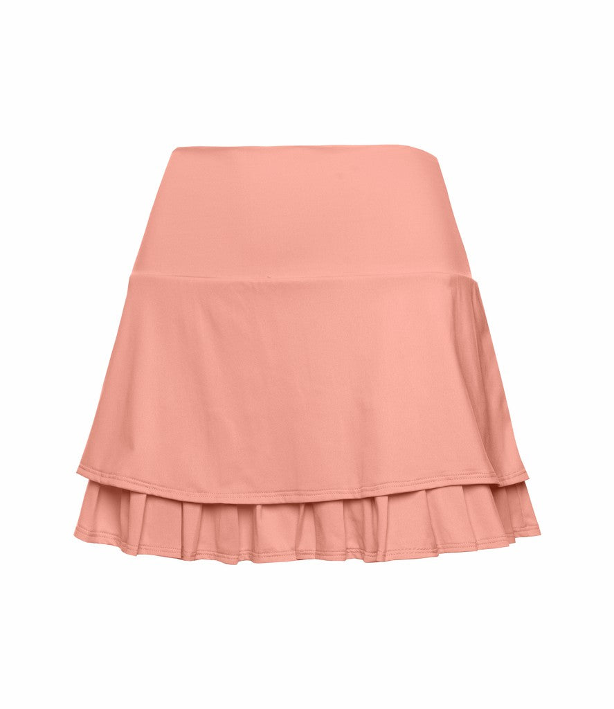 Women Skirts &amp; Dresses | K-Swiss TIER PLEAT SKIRT-14" Peach