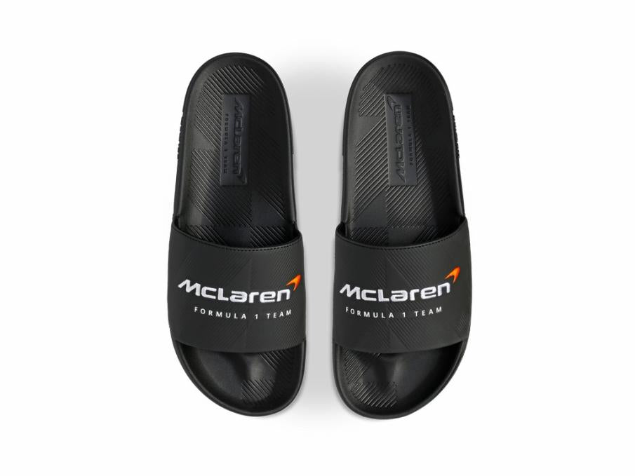 Women Slides &amp; Sandals | K-Swiss SLIDE SANDAL X MCLAREN Black