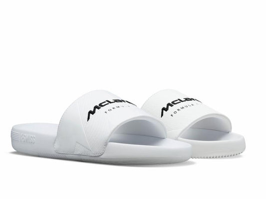 Women Slides &amp; Sandals | K-Swiss SLIDE SANDAL X MCLAREN White
