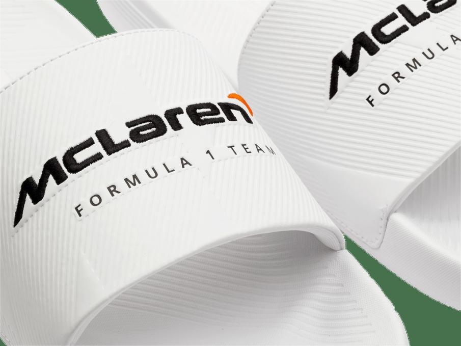 Women Slides &amp; Sandals | K-Swiss SLIDE SANDAL X MCLAREN White