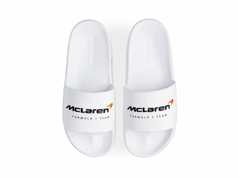 Women Slides &amp; Sandals | K-Swiss SLIDE SANDAL X MCLAREN White