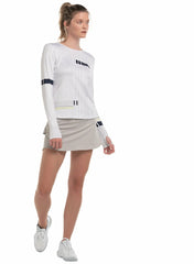 Women T-Shirts &amp; Tops | K-Swiss ACCELERATE L/S Meteorite