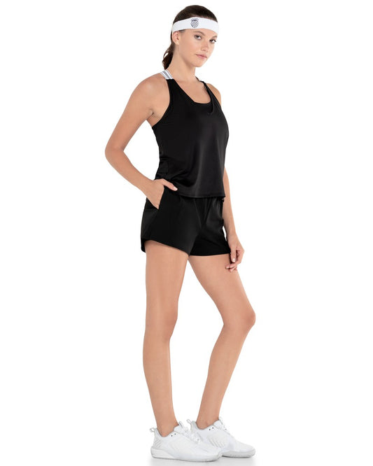 Women T-Shirts &amp; Tops | K-Swiss BRALETTE TANK Black