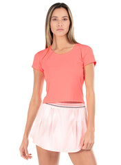 Women T-Shirts &amp; Tops | K-Swiss CUT ABOVE CROP S/S Flamingo