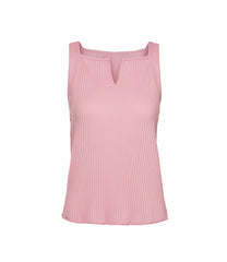 Women T-Shirts &amp; Tops | K-Swiss DEEP V PLEATED TANK Seashell