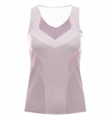 Women T-Shirts &amp; Tops | K-Swiss PLEATED V-NECK TANK Plum
