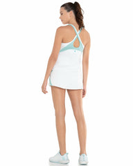 Women T-Shirts &amp; Tops | K-Swiss REFLEX TANK W/BRA White/nile