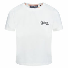 Women T-Shirts &amp; Tops | K-Swiss THE MCLAREN CROP White