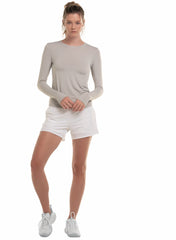 Women T-Shirts &amp; Tops | K-Swiss VOLLEY L/S Meteorite