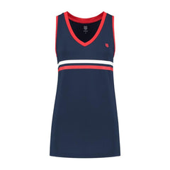 Women T-Shirts &amp; Tops | K-Swiss WOMENS HERITAGE SPORT TANK TOP Navy