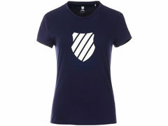 Women T-Shirts &amp; Tops | K-Swiss WOMENS LOGO TEE Navy