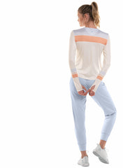 Women Tennis | K-Swiss ACCELERATE L/S Star White