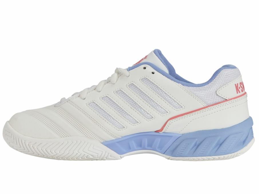 Women Tennis | K-Swiss BIGSHOT LIGHT 4 Bright White/open Air/strawberry Ice