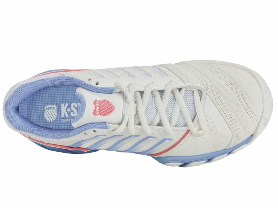 Women Tennis | K-Swiss BIGSHOT LIGHT 4 Bright White/open Air/strawberry Ice