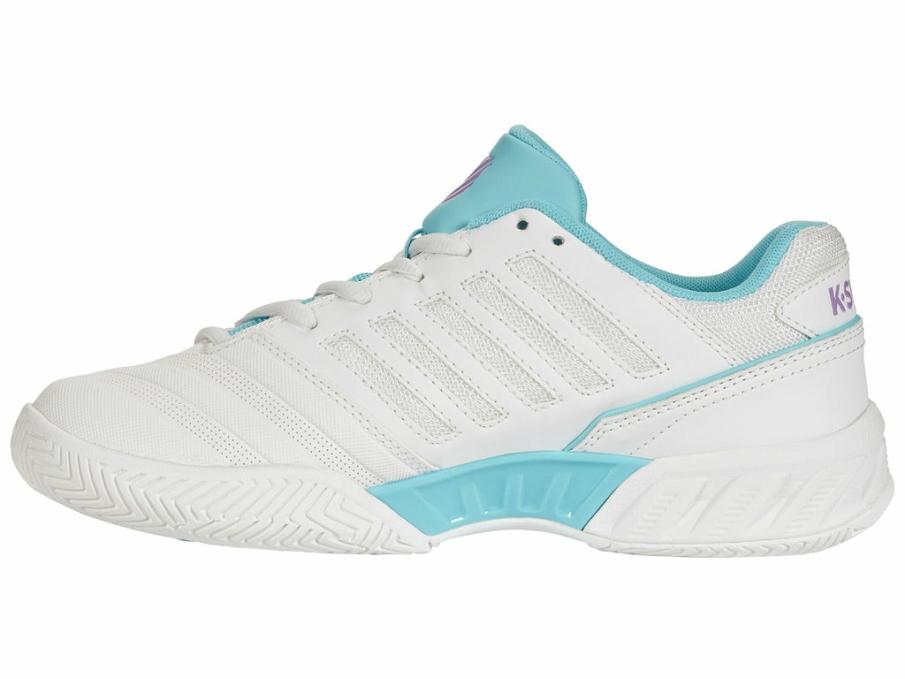 Women Tennis | K-Swiss BIGSHOT LIGHT 4 Brilliant White/angel Blue/sheer Lilac