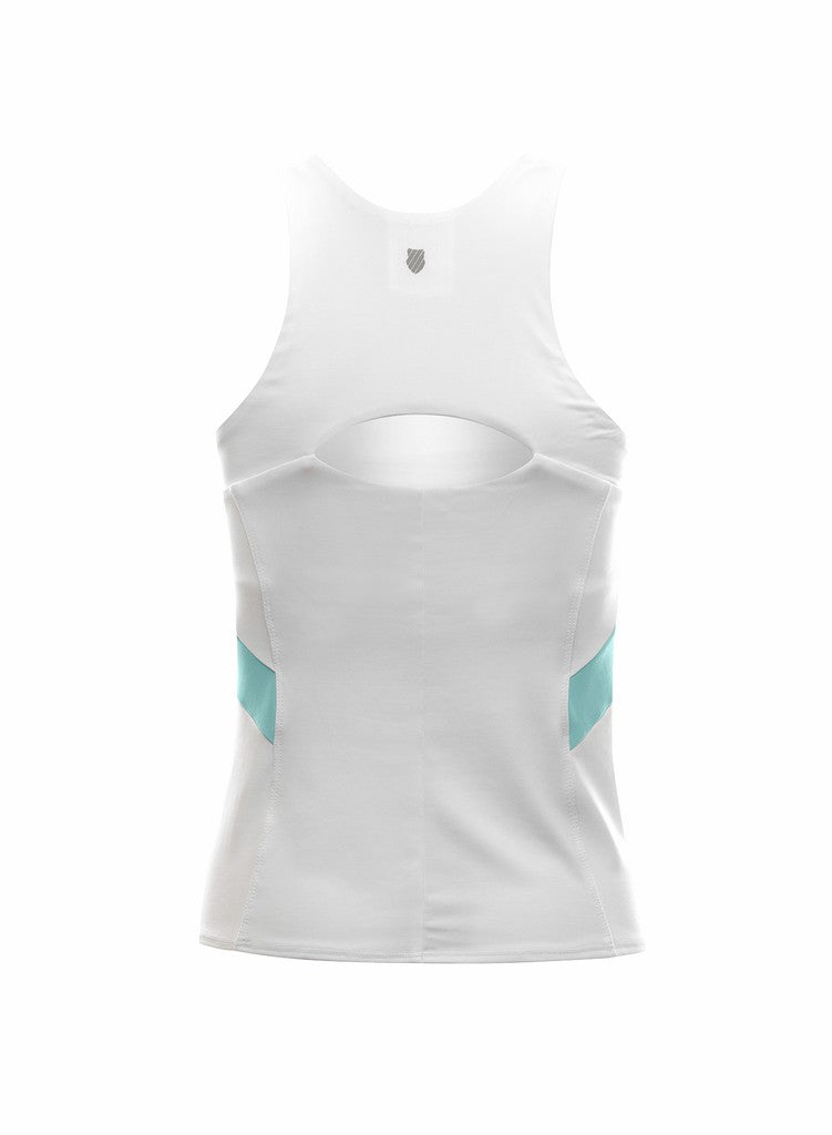 Women Tennis | K-Swiss COLORBLOCK TANK White/angel