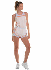 Women Tennis | K-Swiss COURT ROMPER Star White