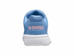 Women Tennis | K-Swiss HYPERCOURT EXPRESS 2 CLAY Silver Lake Blue/white/orchid Pink