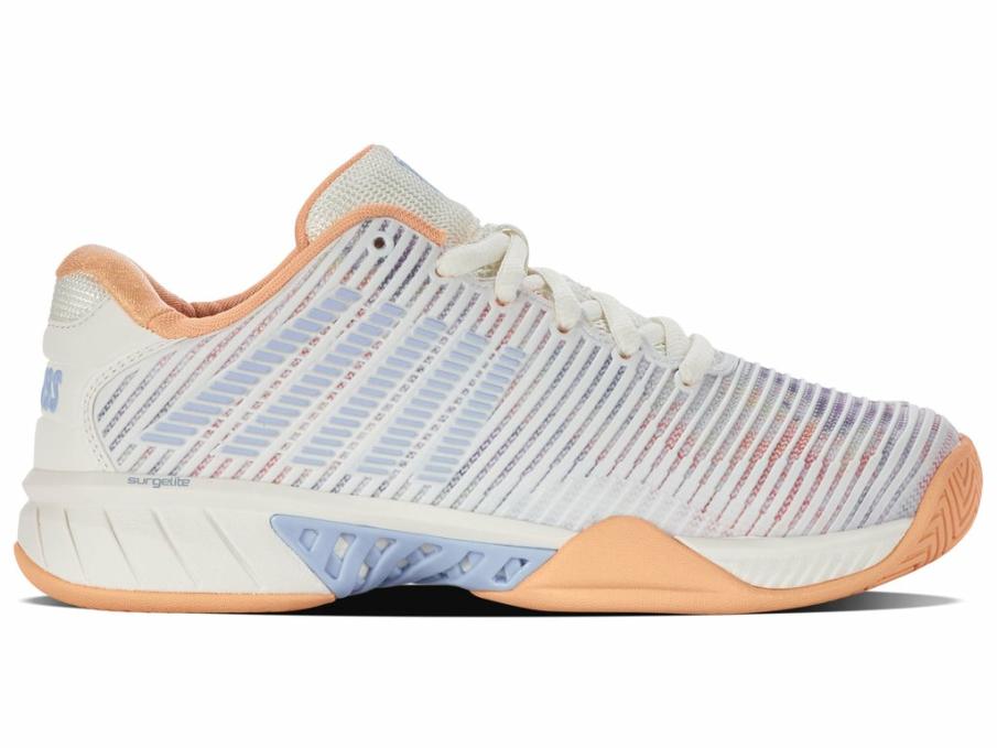 Women Tennis | K-Swiss HYPERCOURT EXPRESS 2 Star White/peach Fuzz/heather