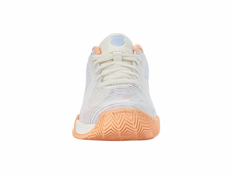 Women Tennis | K-Swiss HYPERCOURT EXPRESS 2 Star White/peach Fuzz/heather