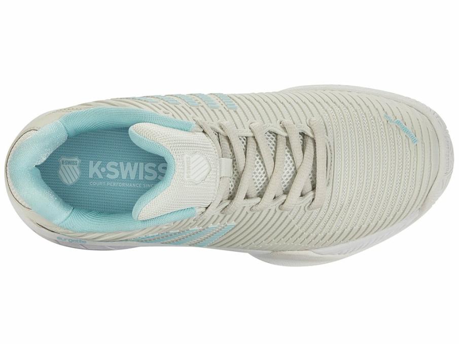 Women Tennis | K-Swiss HYPERCOURT EXPRESS 2-WIDE Gray/wht/bluglw