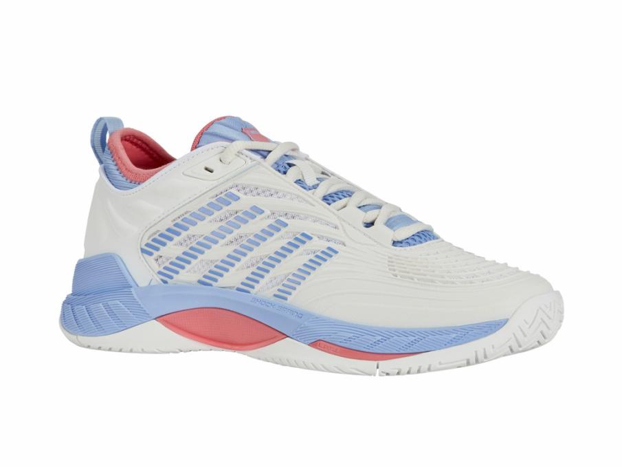 Women Tennis | K-Swiss HYPERCOURT SUPREME 2 Bright White/open Air/strawberry Ice