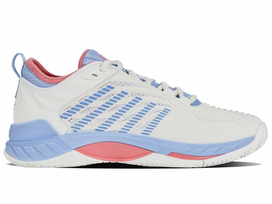 Women Tennis | K-Swiss HYPERCOURT SUPREME 2 Bright White/open Air/strawberry Ice