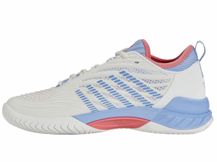 Women Tennis | K-Swiss HYPERCOURT SUPREME 2 Bright White/open Air/strawberry Ice