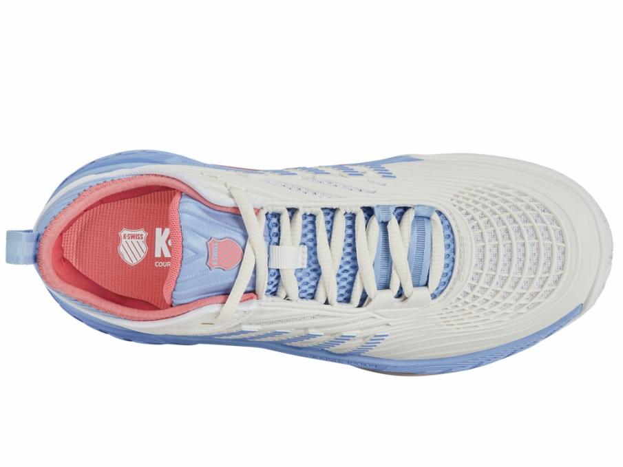 Women Tennis | K-Swiss HYPERCOURT SUPREME 2 Bright White/open Air/strawberry Ice