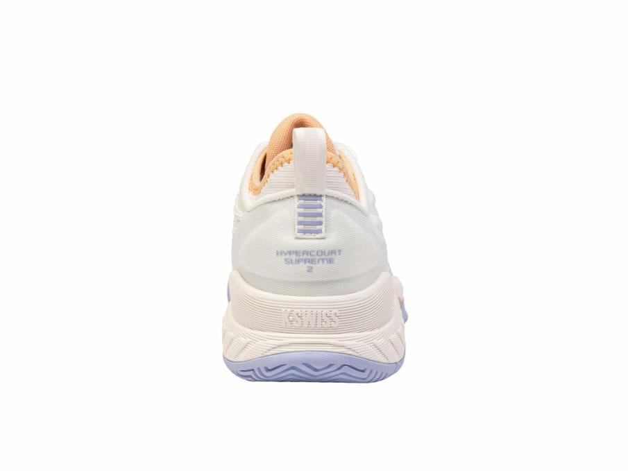 Women Tennis | K-Swiss HYPERCOURT SUPREME 2 Star White/heather/peach Fuzz