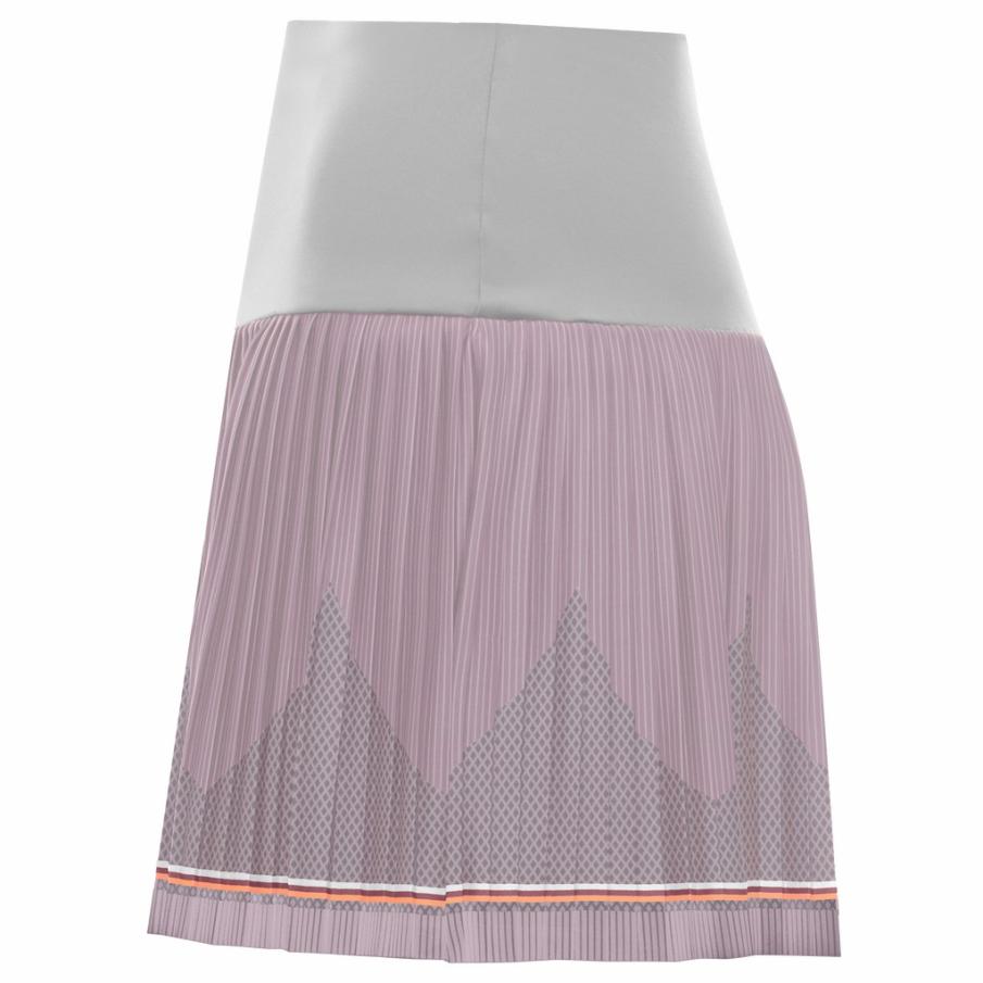 Women Tennis | K-Swiss PLEATED SKIRT-14.5" Light Quartz