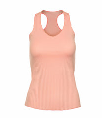 Women Tennis | K-Swiss PLEATED V-NECK TANK Peach
