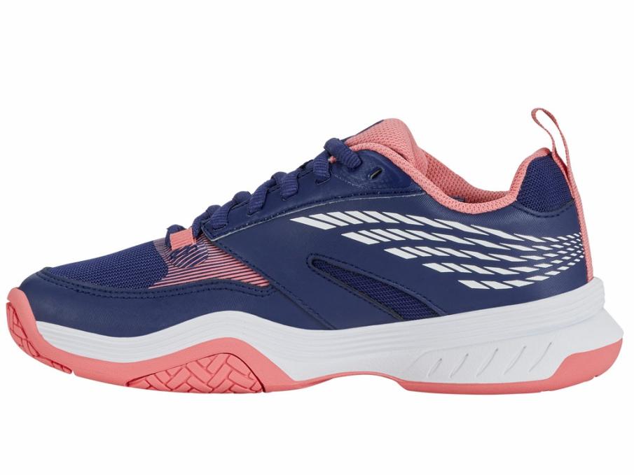 Women Tennis | K-Swiss SPEEDEX Estate Blue / White / Strawberry Ice