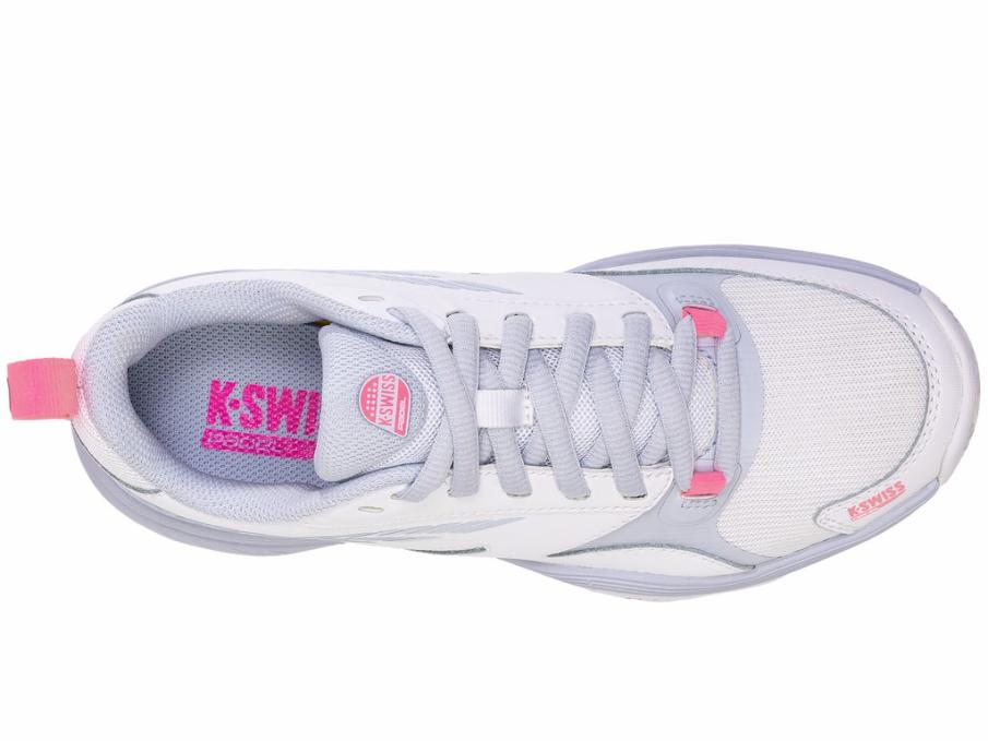 Women Tennis | K-Swiss SPEEDEX PADEL White/arctic Ice/neon Pink